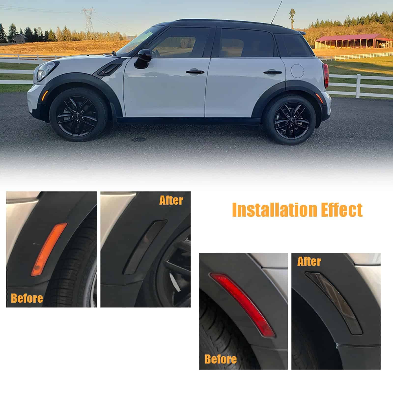 Kit de Luces Indicadoras Laterales LED Venyeeda con Lente - Imagen 4