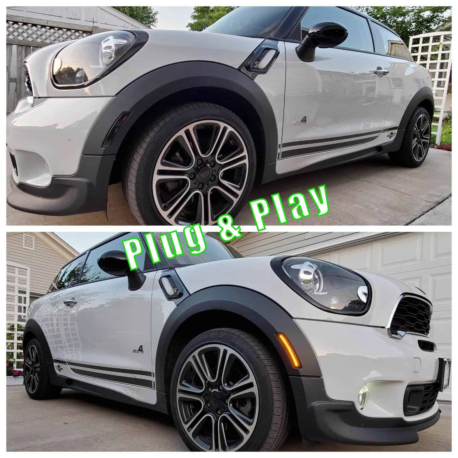 Kit de Luces Indicadoras Laterales LED Venyeeda con Lente - Imagen 6