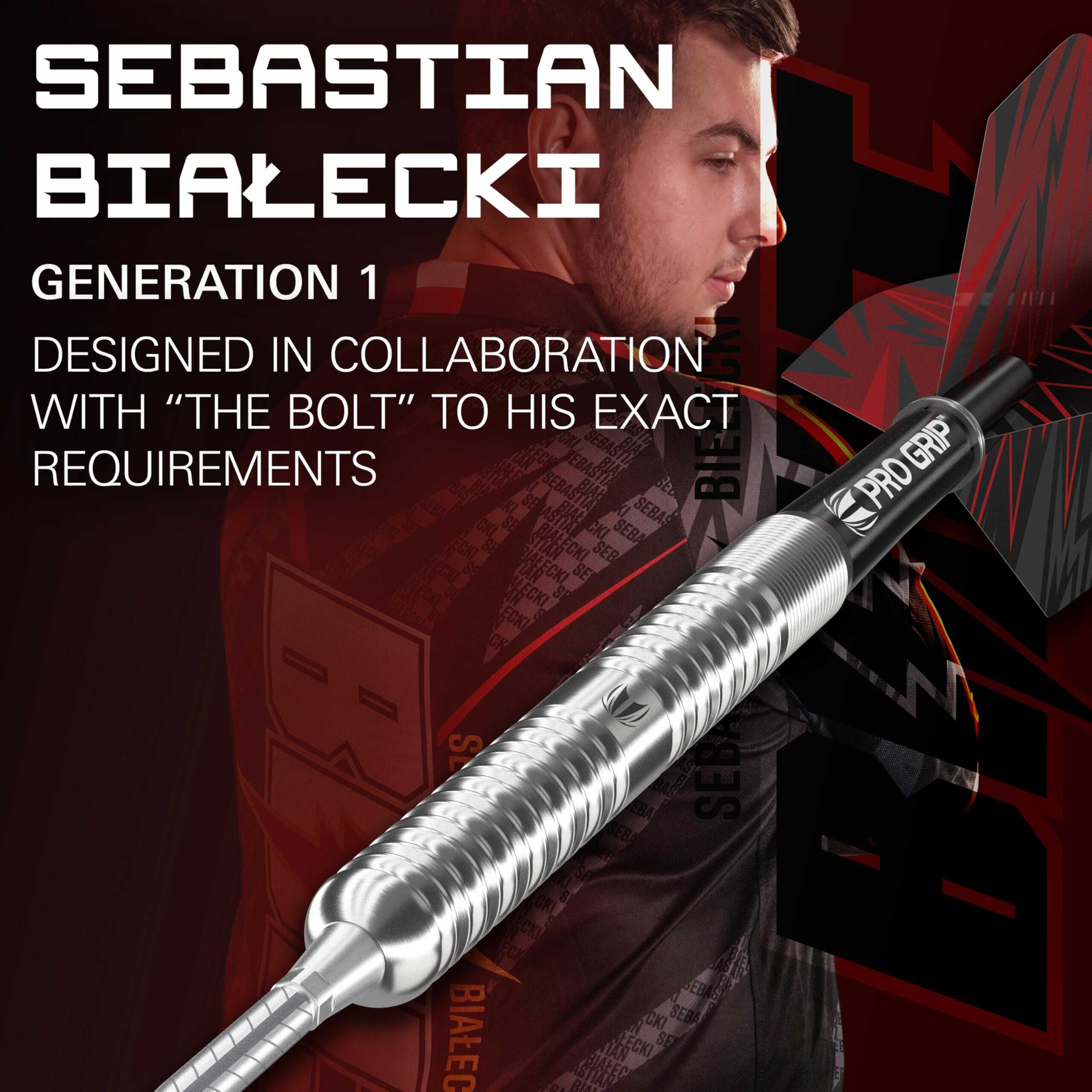 TARGET Darts Sebastian Bialecki Gen 1 Steel Tip Swiss Point - Imagen 3