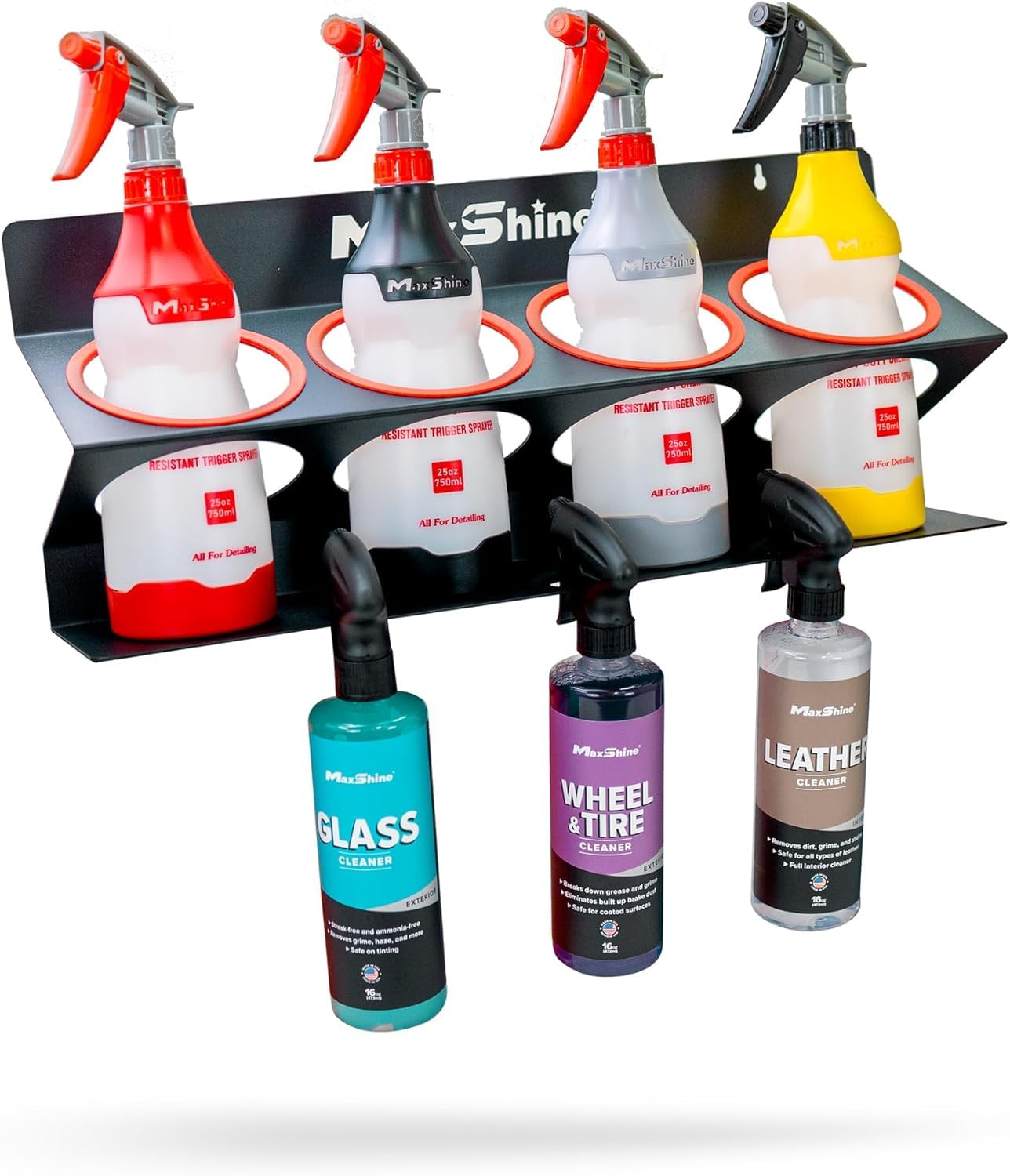Organizador de Botellas de Spray Universal Maxshine 4 Pack