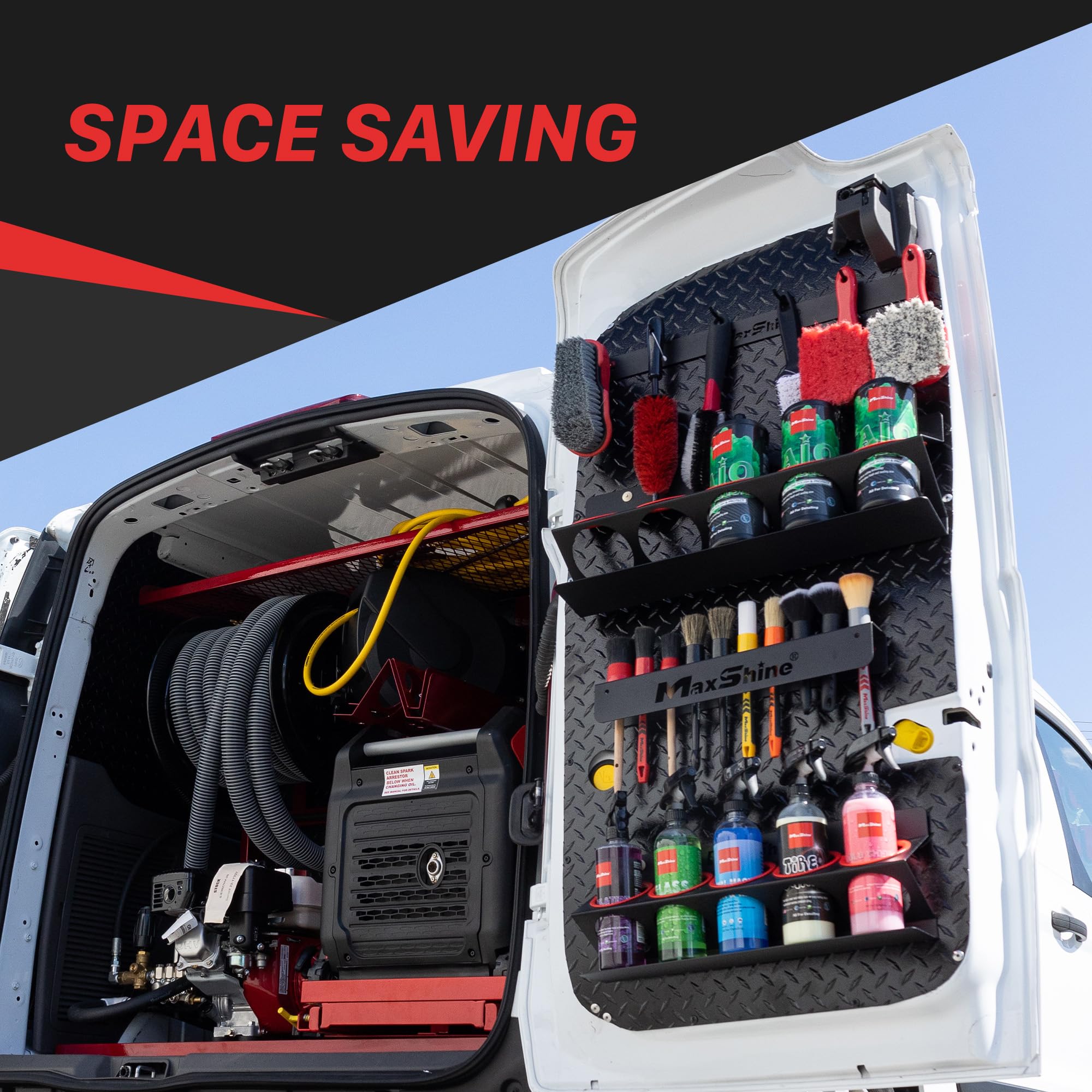 Organizador de Botellas de Spray Universal Maxshine 4 Pack - Imagen 7