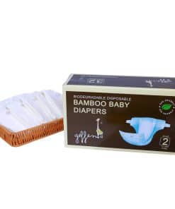 Pañales para bebé de bambú biodegradables Geffen Baby |