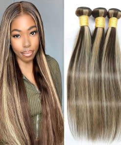 Dokksiiia Mechones Rubios P4/613 Realce Rubio Recto