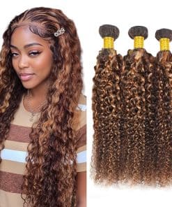 Dokksiiia 12 14 16 Pulgadas Ombre P4/30 Destacar Dos Tonos