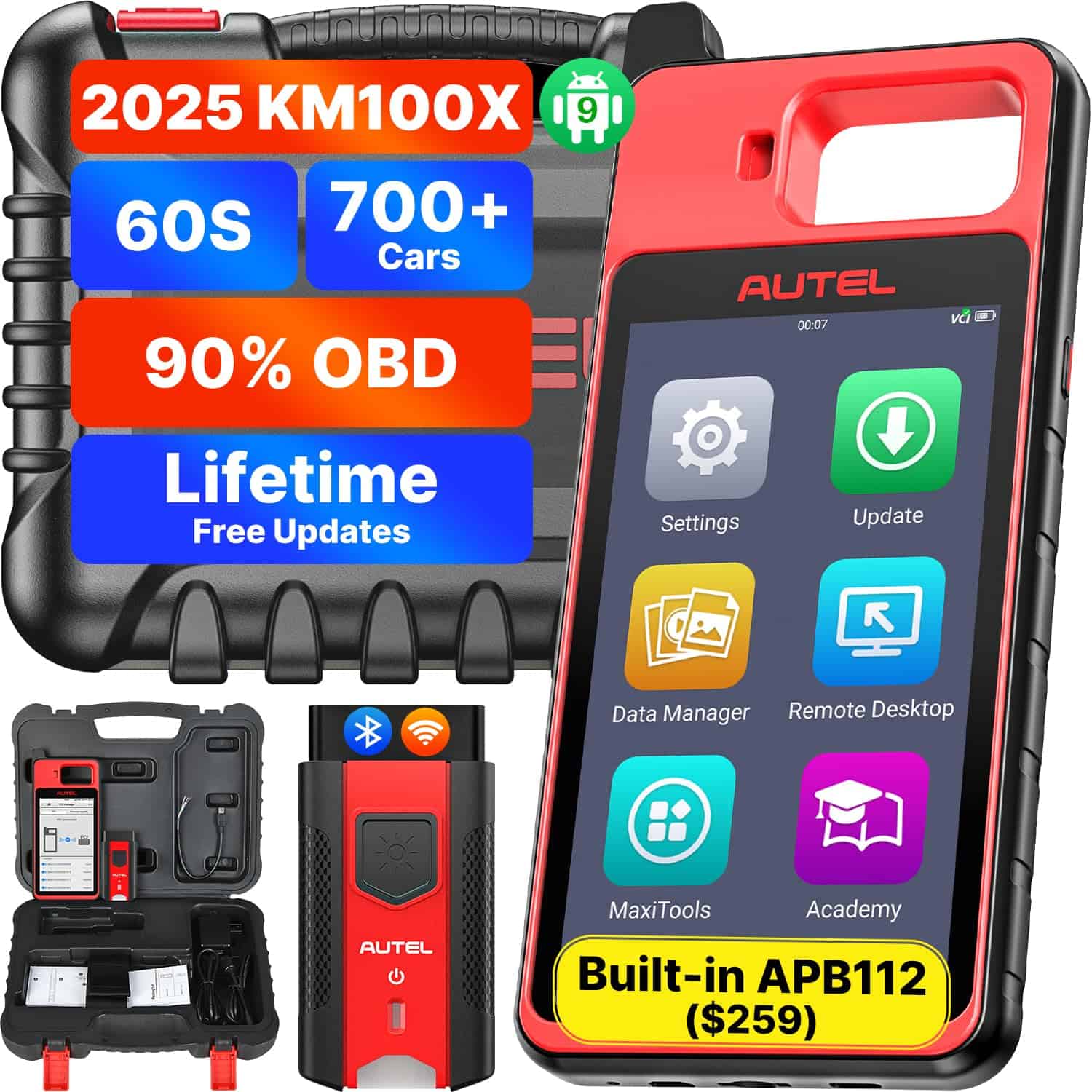 Autel MaxiIM KM100 (X) Herramienta de Programación 2025,