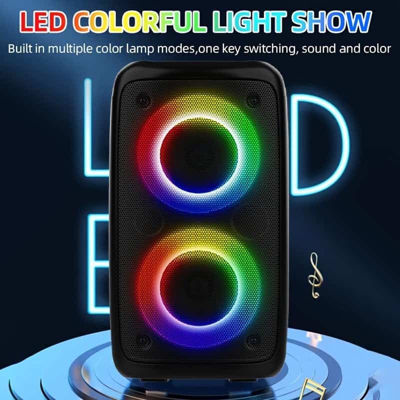 Altavoz portátil Bluetooth, Máquina de karaoke para adultos - Imagen 3