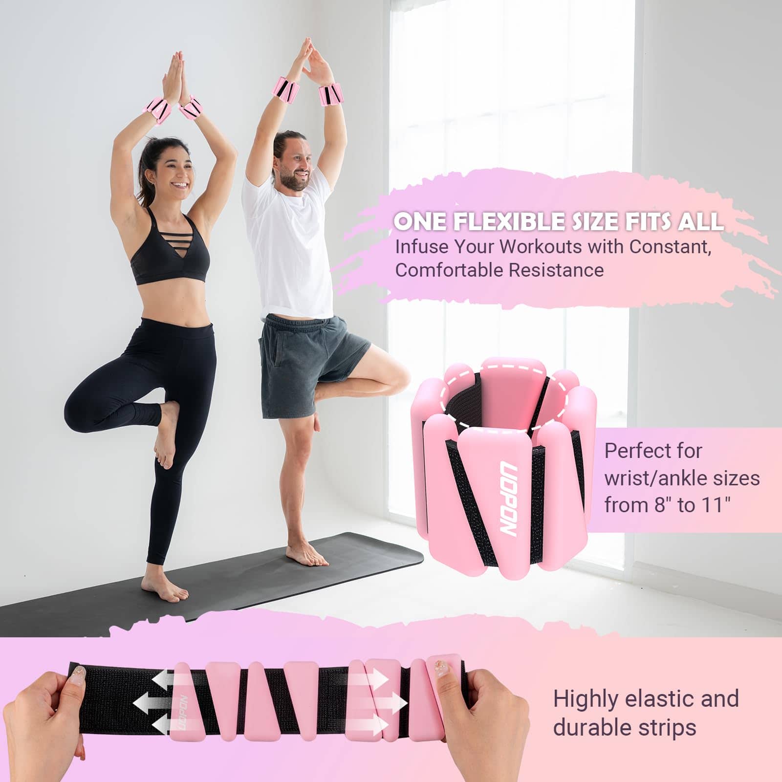 Pesas para Muñecas y Tobillos para Mujeres Conjunto de 2, - Imagen 7