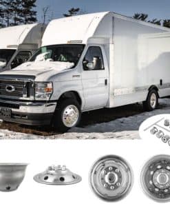 Set de 4 tapacubos CITYHOT de 16" para Ford F350 1974-1998;