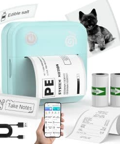 Impresora de etiquetas Bluetooth lopevi - -Azul Cielo