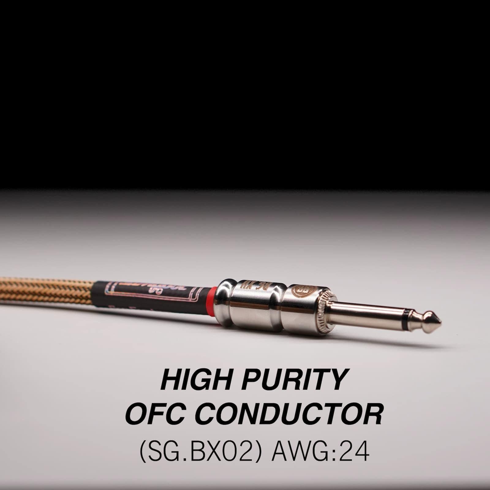 Cable de Guitarra Samgool de 10 pies, Cable de -Champán y Ne - Imagen 7