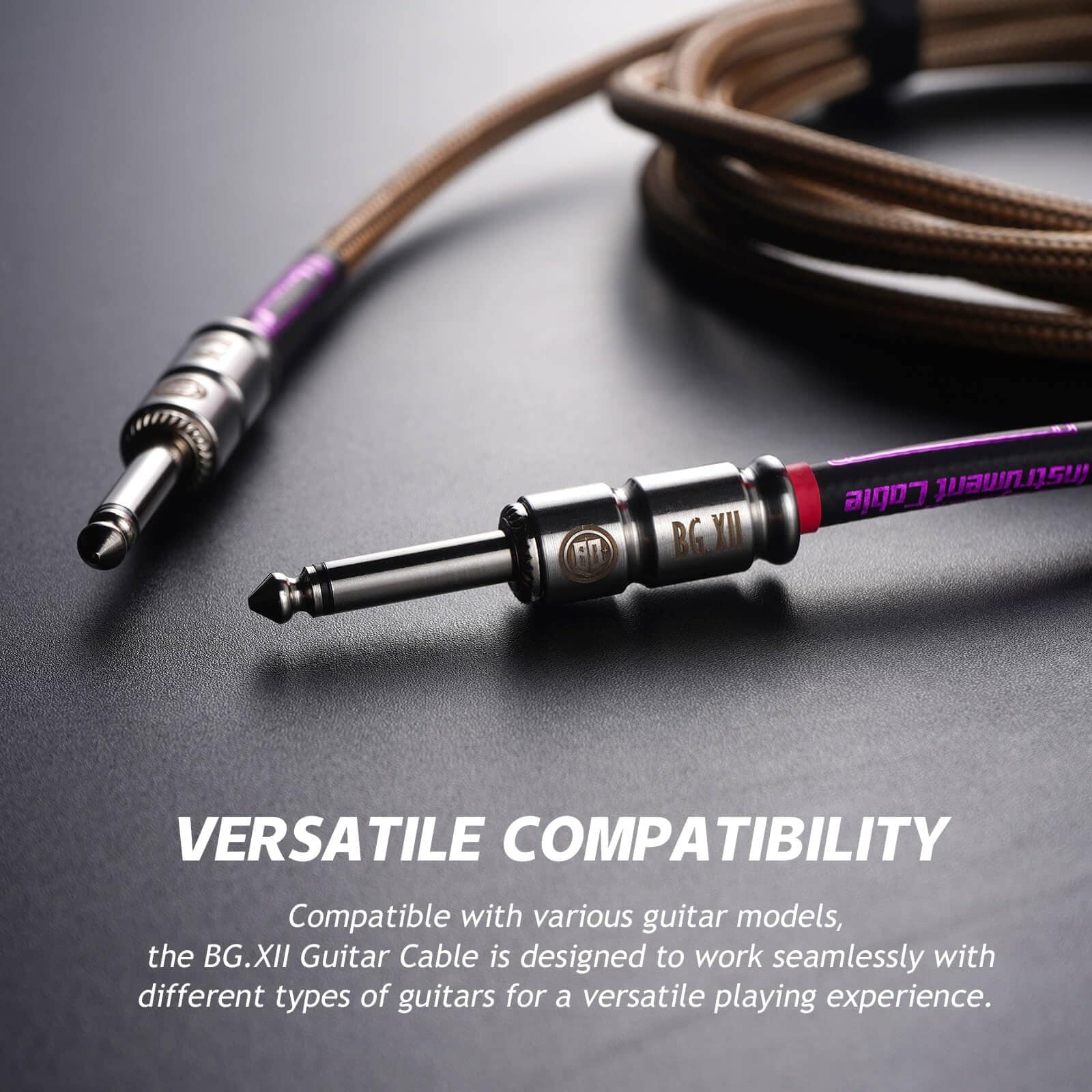 Cable de Guitarra Samgool de 15 pies, Cable de -Champagne-Ne - Imagen 8