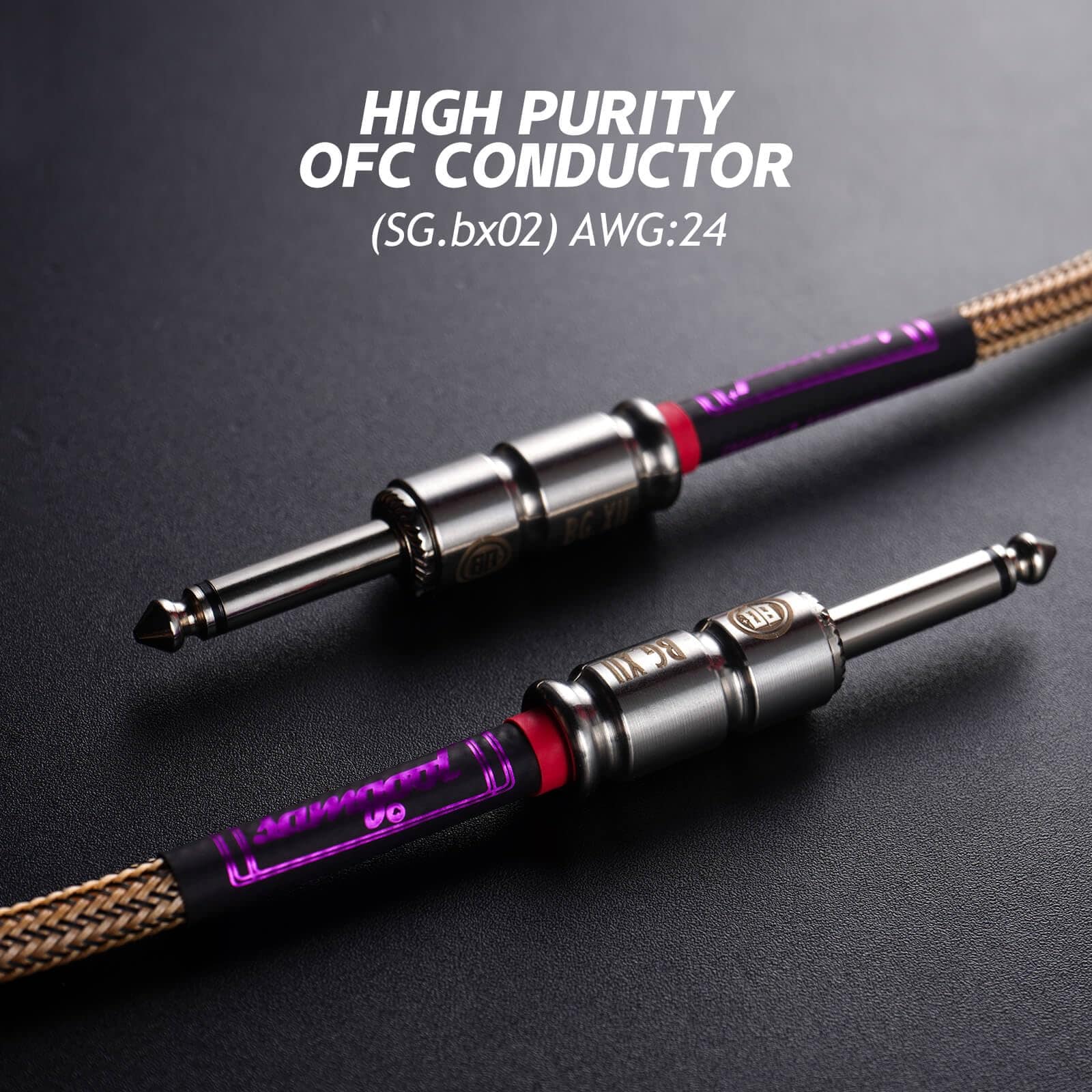 Cable de Guitarra Samgool de 15 pies, Cable de -Champagne-Ne - Imagen 4