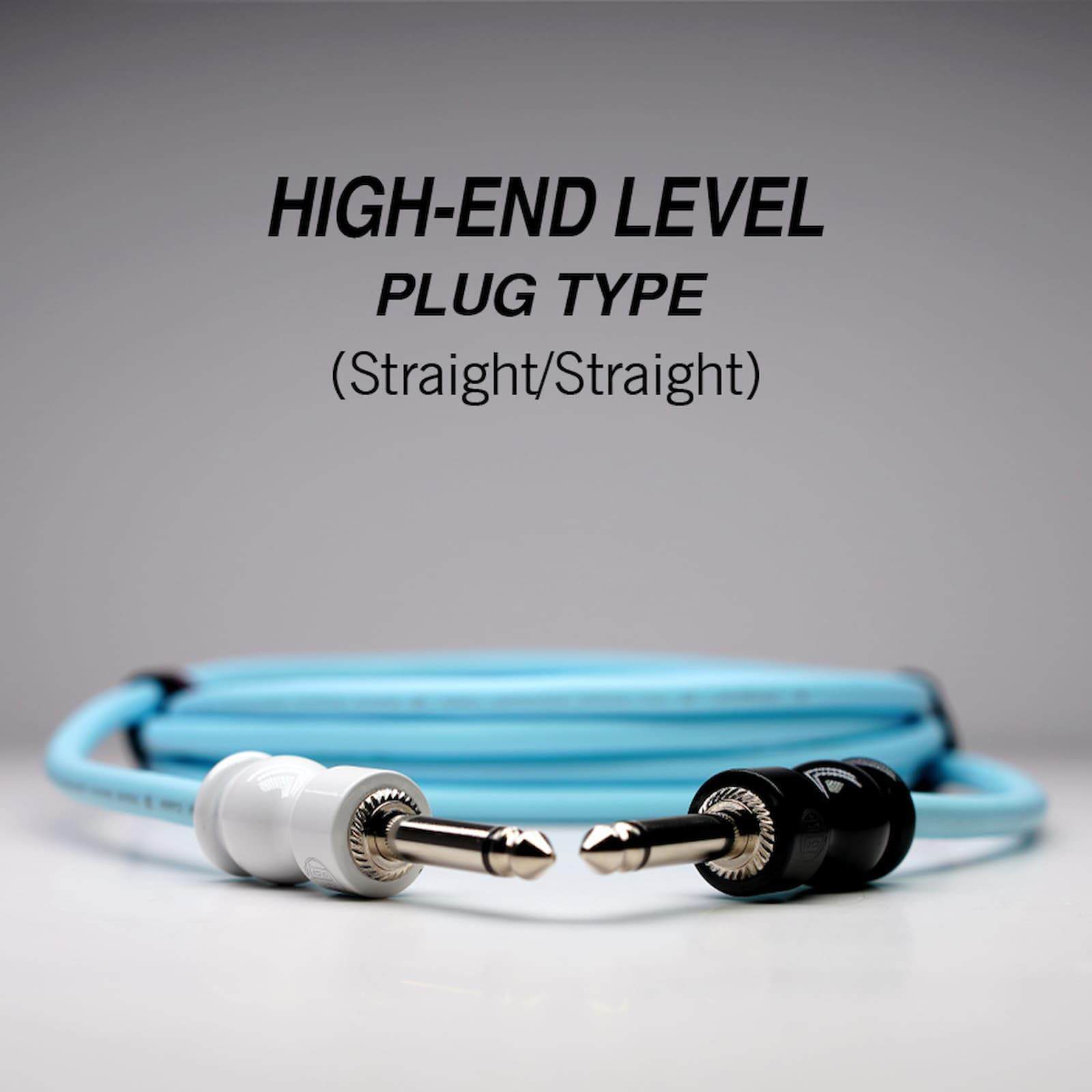 Cable de Guitarra Samgool de 15 pies, Cable de -Azul en polv - Imagen 3