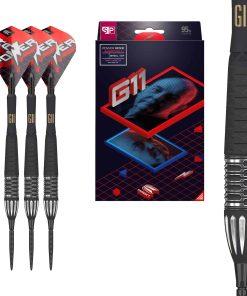 TARGET Darts Phil Taylor Gen 11 Power -Rojo y Negro
