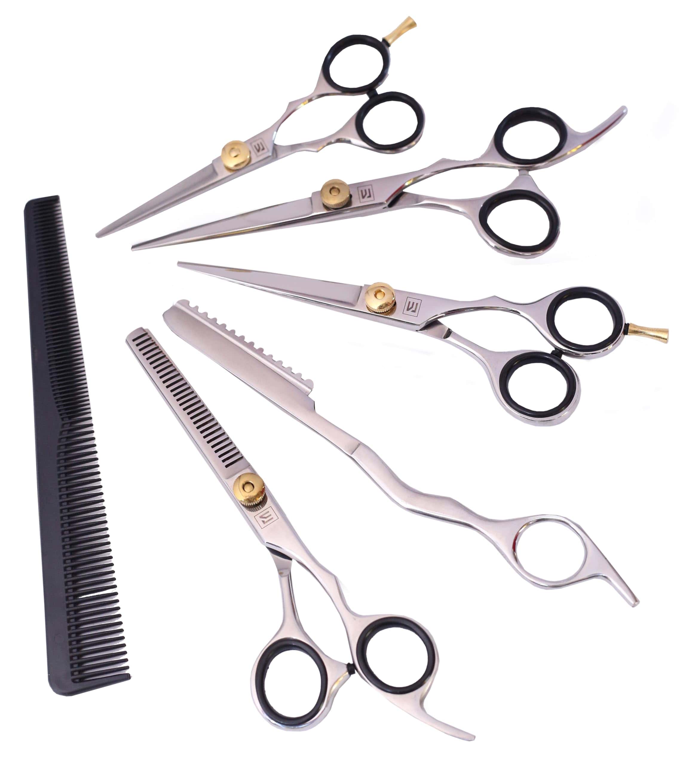 Tijeras de corte de cabello de acero japonés - Set de