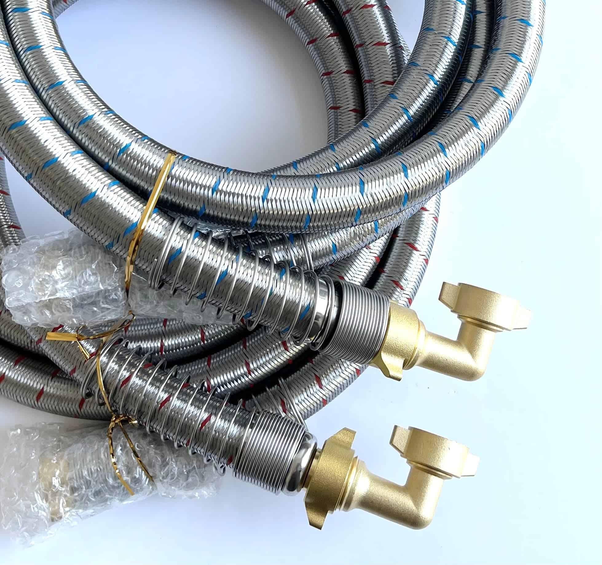 Juego de 2 Mangueras Industriales Premium para Lavadoras - Imagen 6