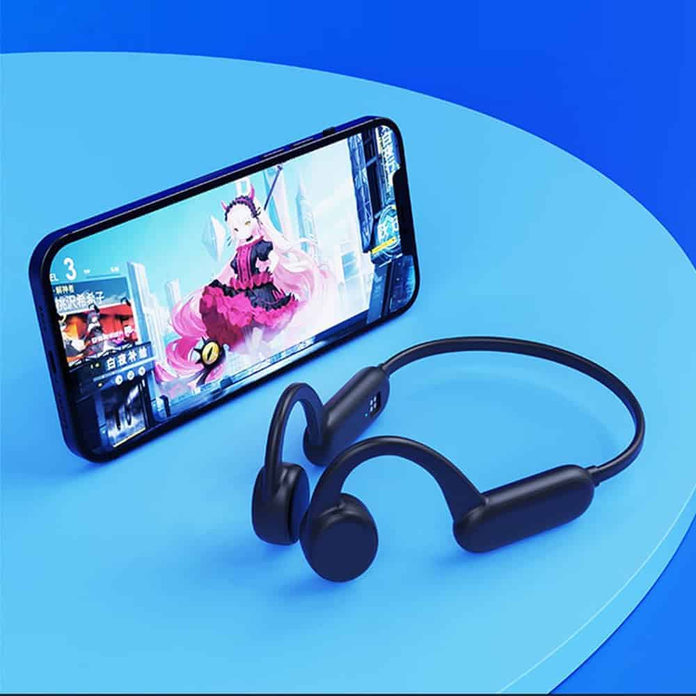 Auriculares de natación IHAO True Bone Conduction X18 Negro - Imagen 8