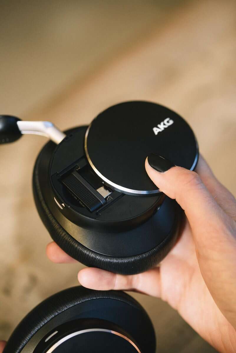 Audífonos inalámbricos con cancelación de ruido sobre la - Imagen 8