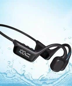 Audífonos de natación de conducción ósea verdadera HAO con