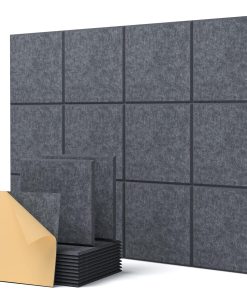 Paneles de Pared Insonorizantes Autoadhesivos, Paquete de