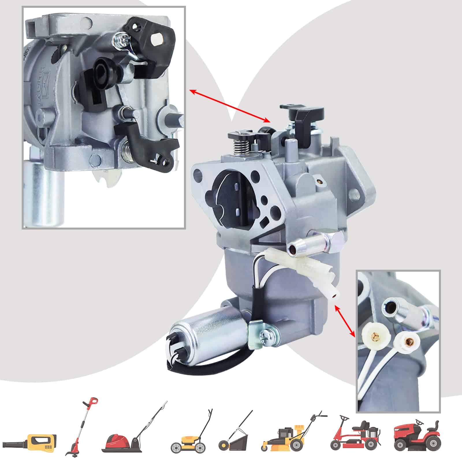 Carburador REMEDART 993-00170 para Cub Cadet para MTD para - Imagen 5