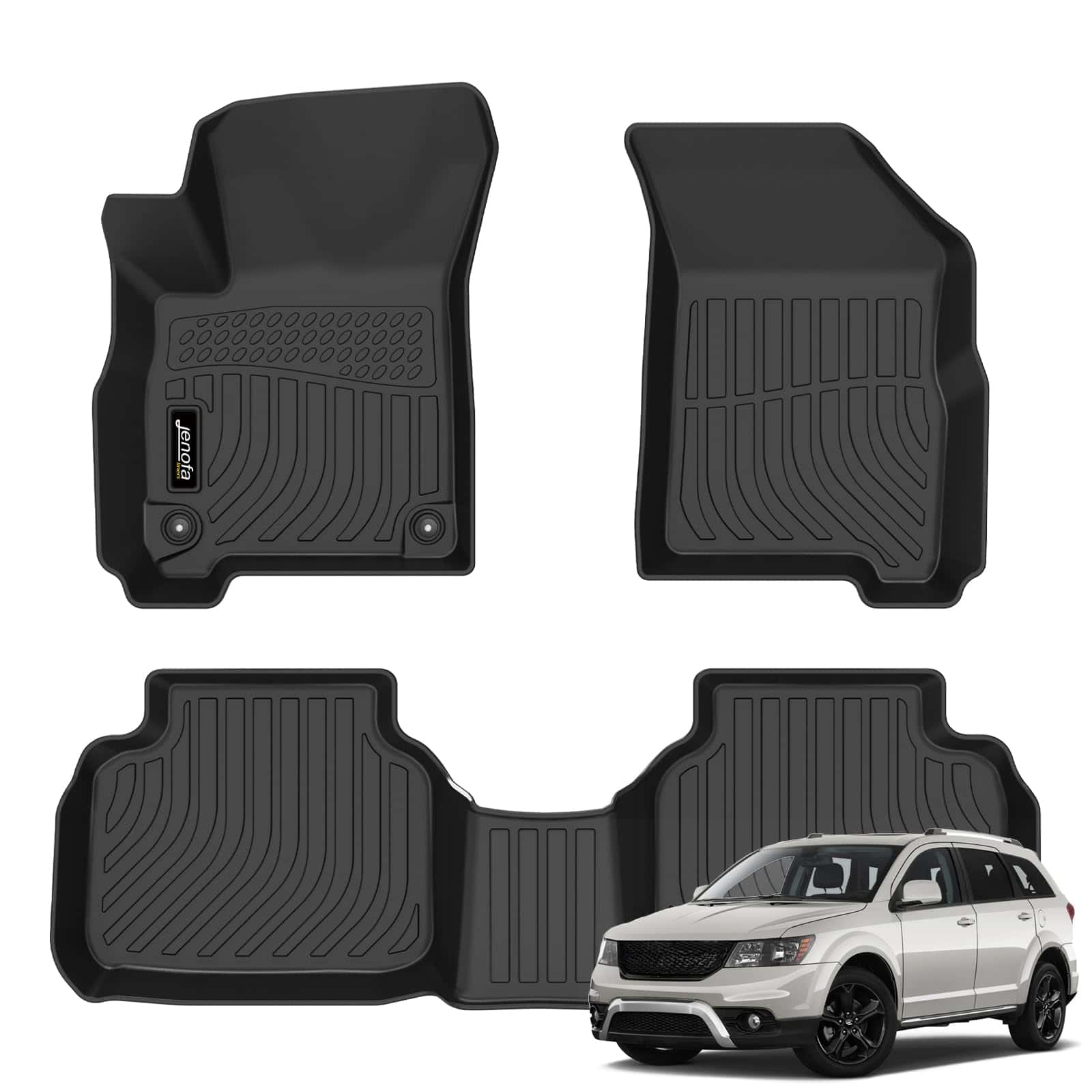 Tapetes para piso Jenofa para Dodge Journey 2011-2020