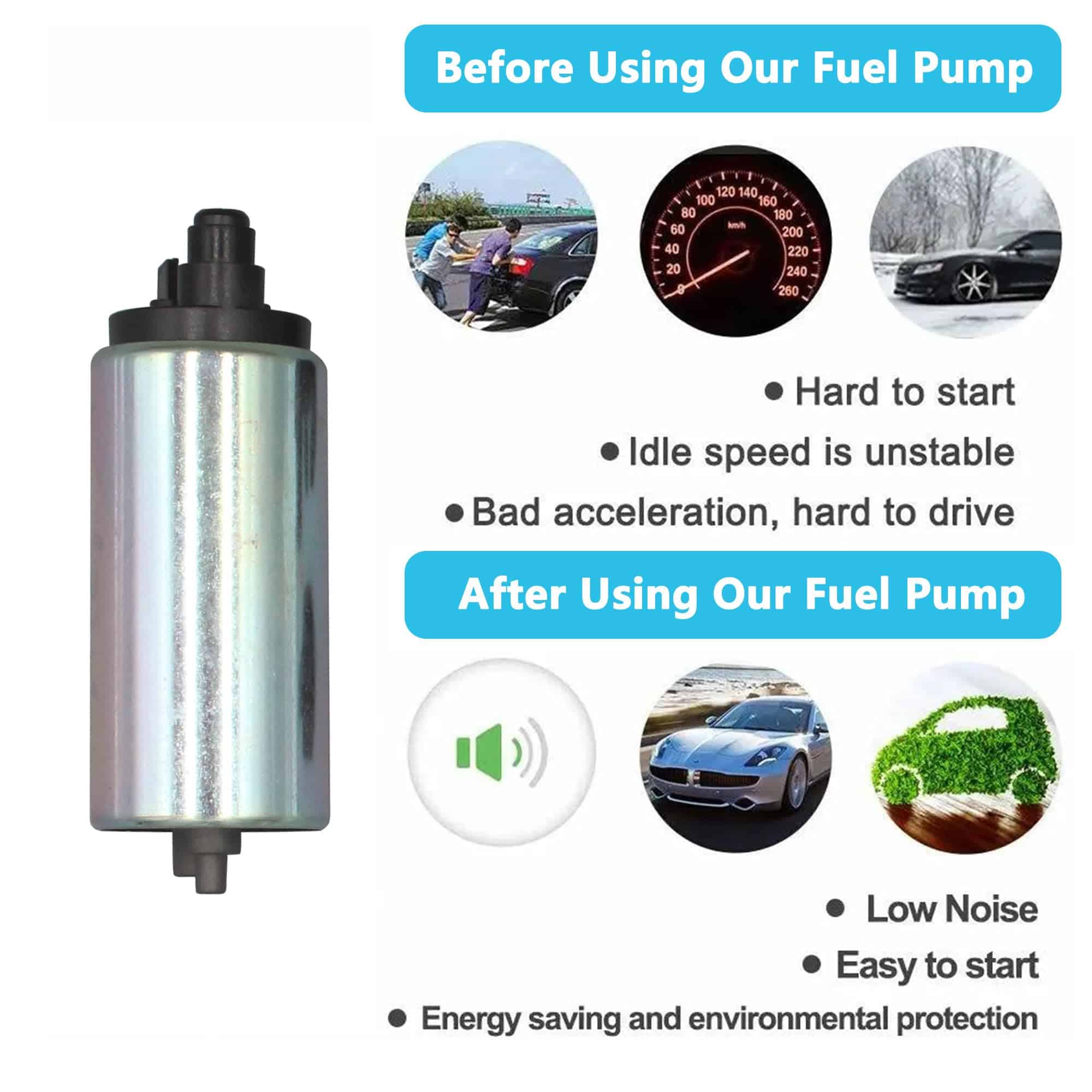 Yezoauto Bomba de Combustible para Honda Foreman 500 / - Imagen 5