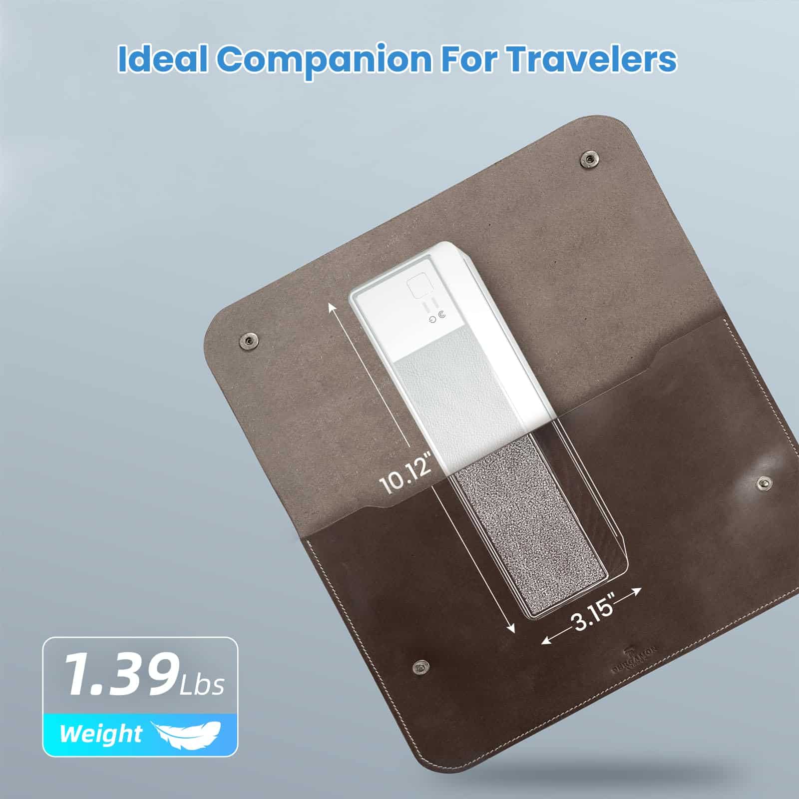 Impresoras portátiles inalámbricas para -Blanco-Gris - Imagen 6