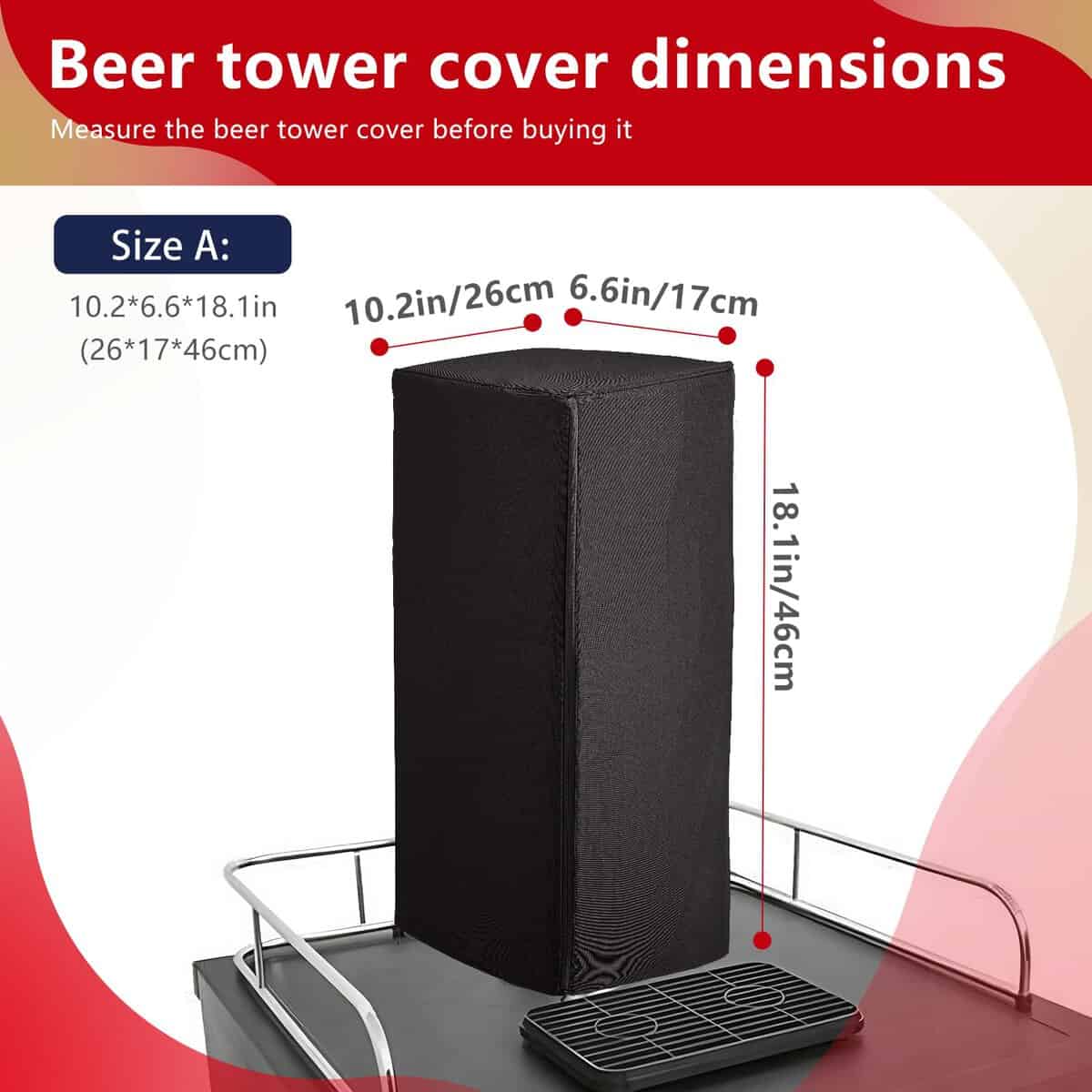 Funda para Torre de Cerveza Kegerator, Cubierta para Grifo - Imagen 3