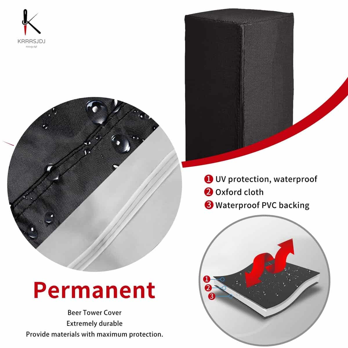 Funda para Torre de Cerveza Kegerator, Cubierta para Grifo - Imagen 4