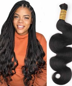 Cabello a granel con ondas para trenzar Cabello humano