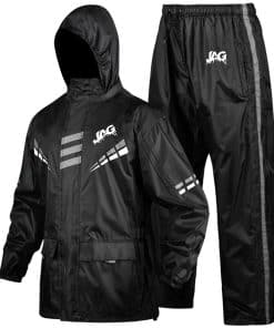 Conjunto Impermeable J.A.G. para Hombres -Negro