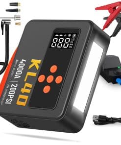 Arrancador Pskikkp KL40, Inflador de Neumáticos Compresor