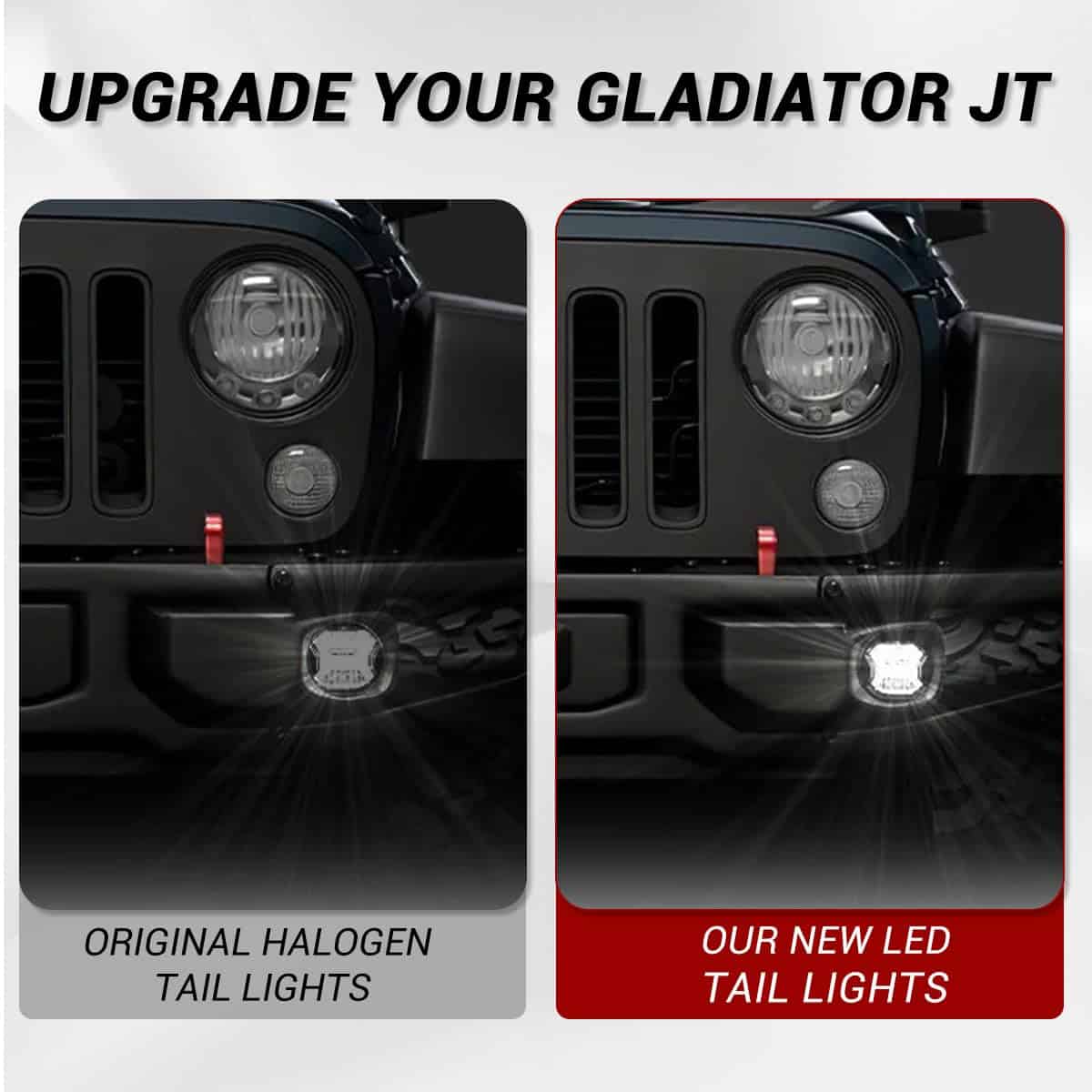 Gronsvt 4 Inch LED Fog Light Assembly 60W -Negro - Imagen 4