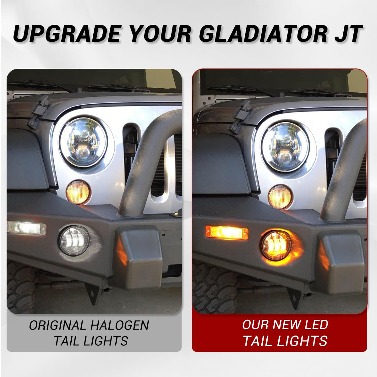 Gronsvt 4 Inch LED Fog Light Assembly 60W -Black - Imagen 4