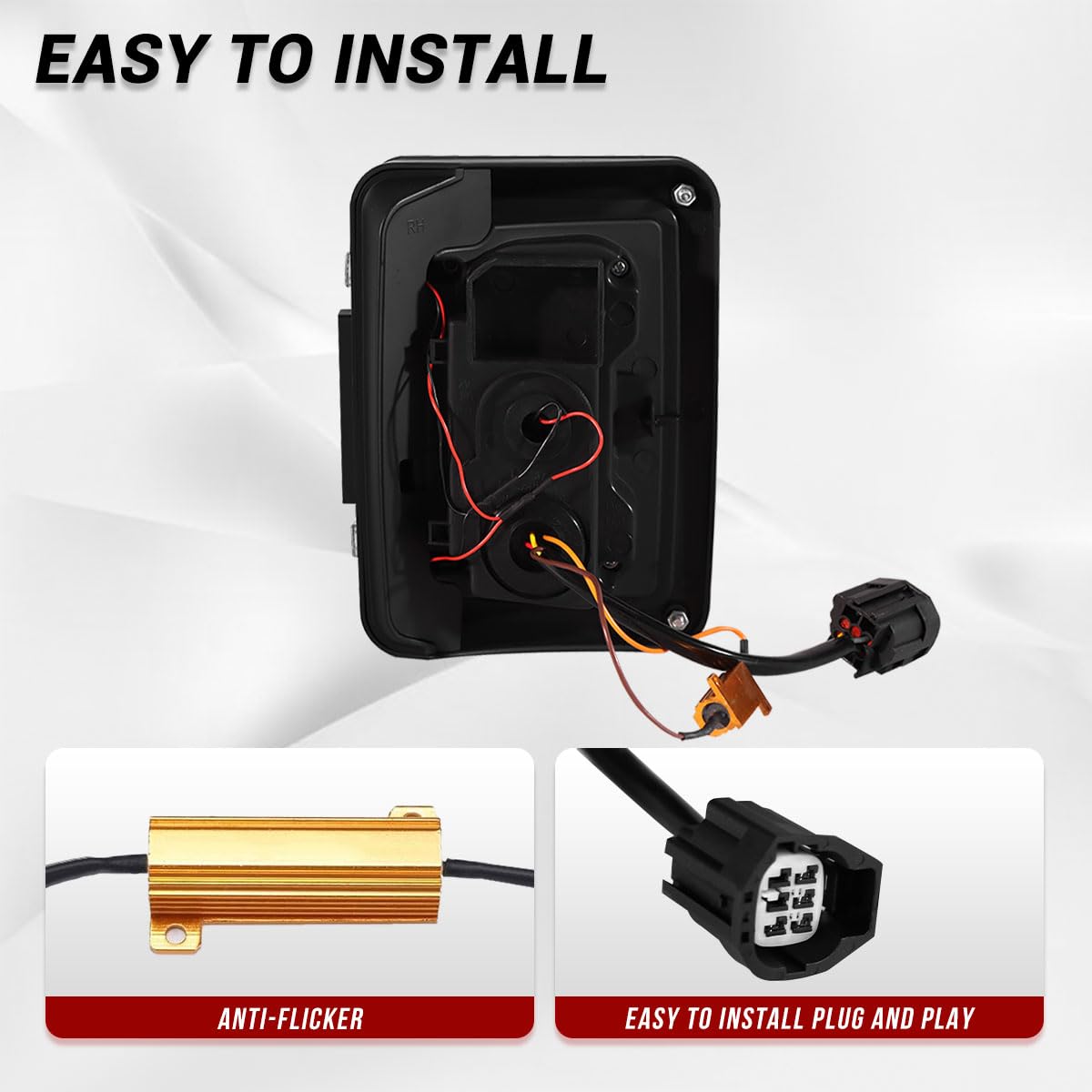 Ensamblaje de Luz Trasera LED para Wrangler JK & Unlimited - Imagen 7