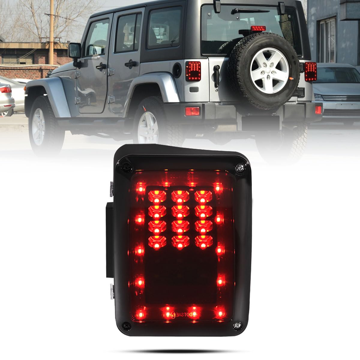 Ensamblaje de Luz Trasera LED para Wrangler JK & Unlimited - Imagen 3