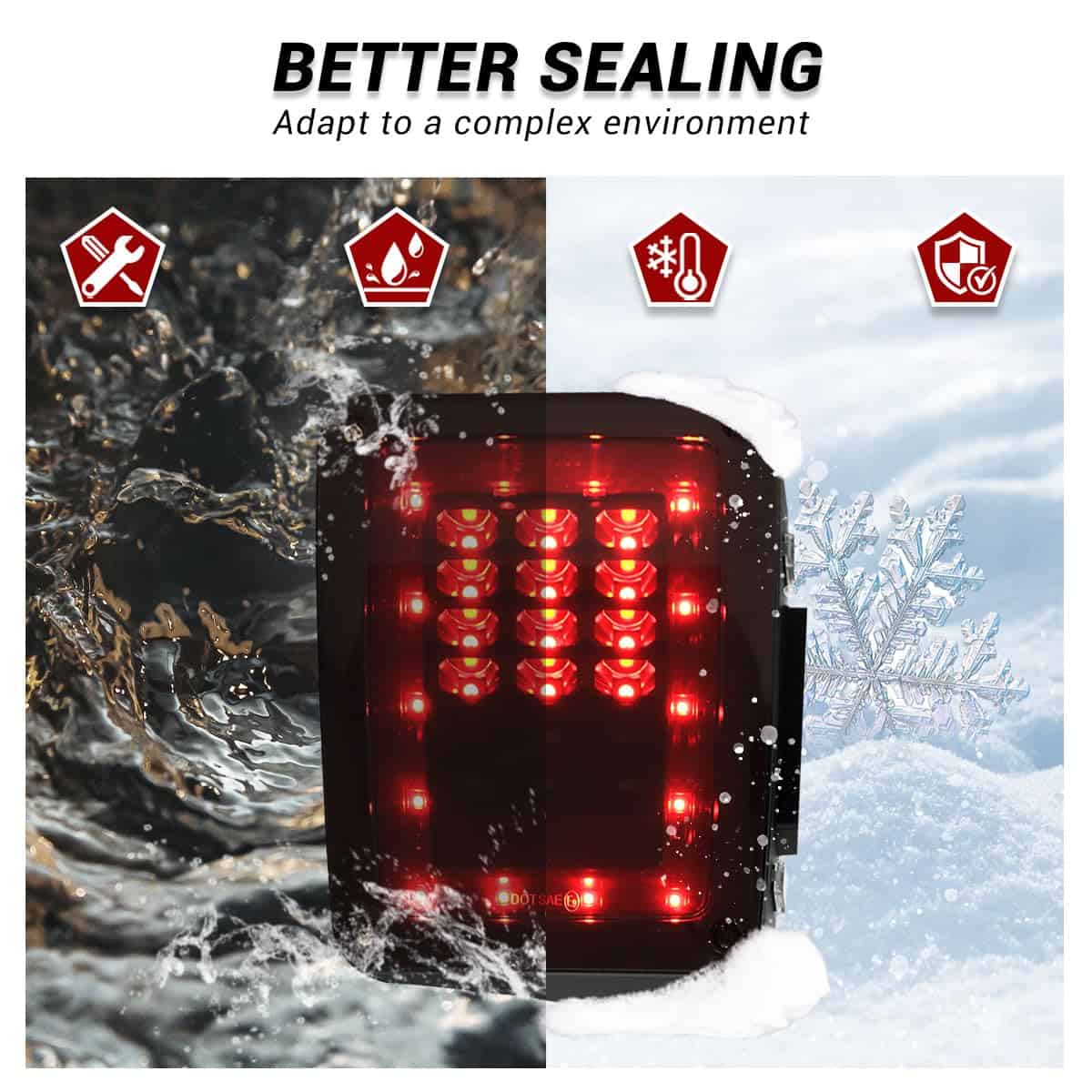 Ensamblaje de Luz Trasera LED para Wrangler JK & Unlimited - Imagen 9