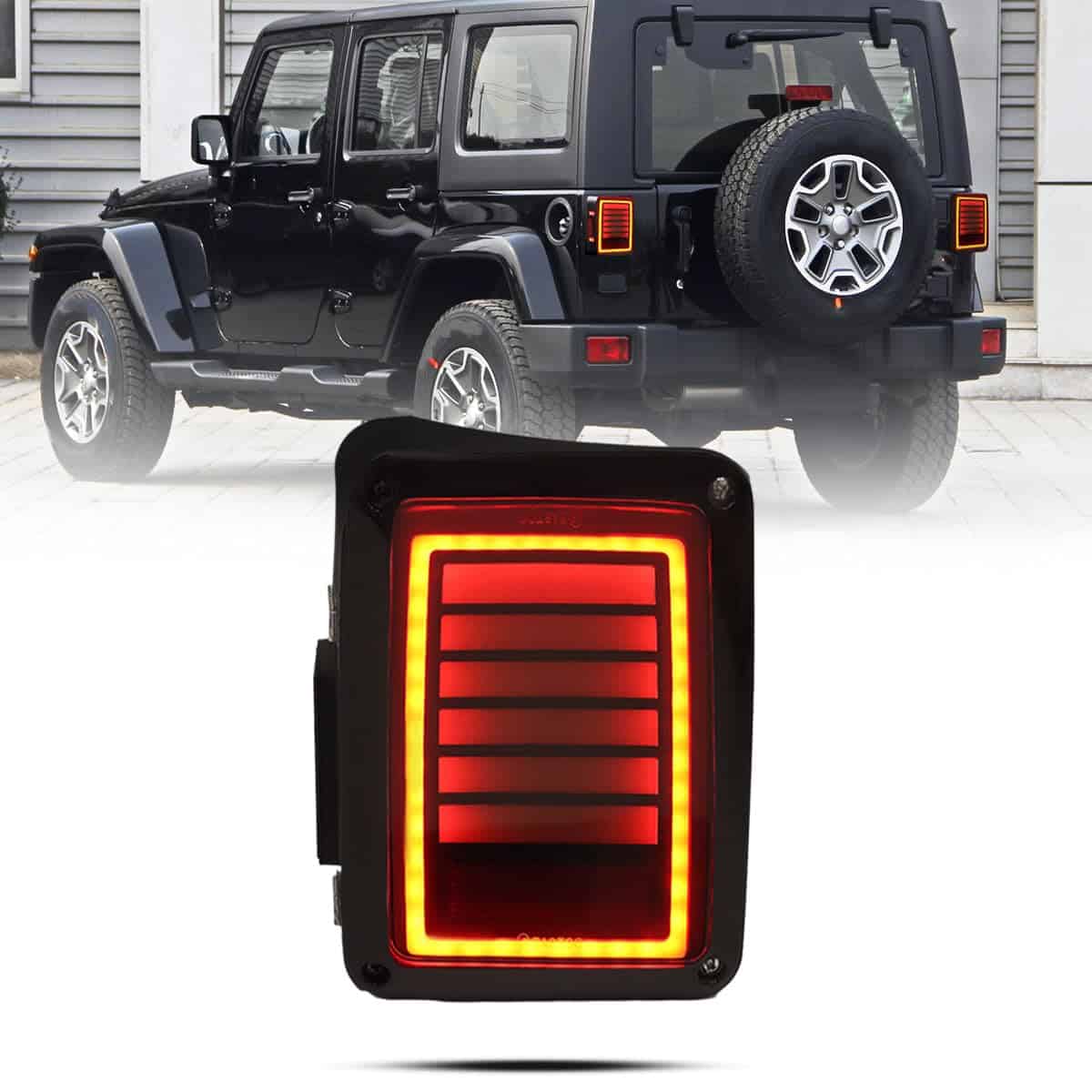 Ensamble de luz trasera LED para Wrangler JK & Unlimited - Imagen 3