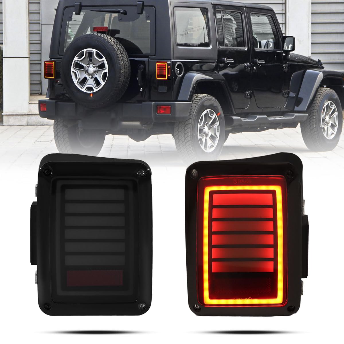 Ensamble de luz trasera LED para Wrangler JK & Unlimited - Imagen 4