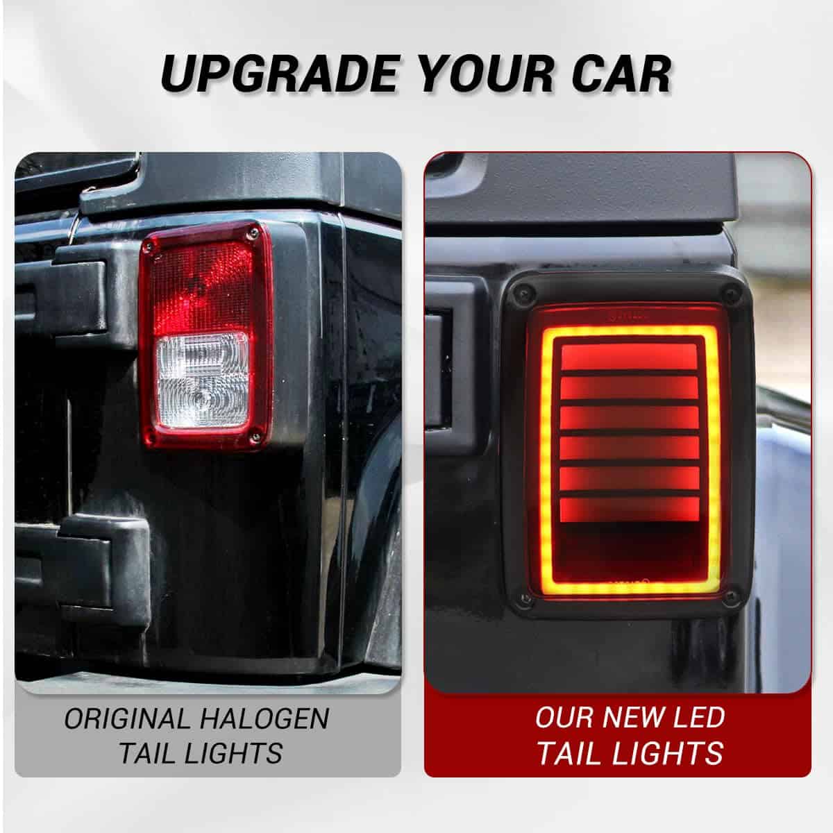 Ensamble de luz trasera LED para Wrangler JK & Unlimited - Imagen 5