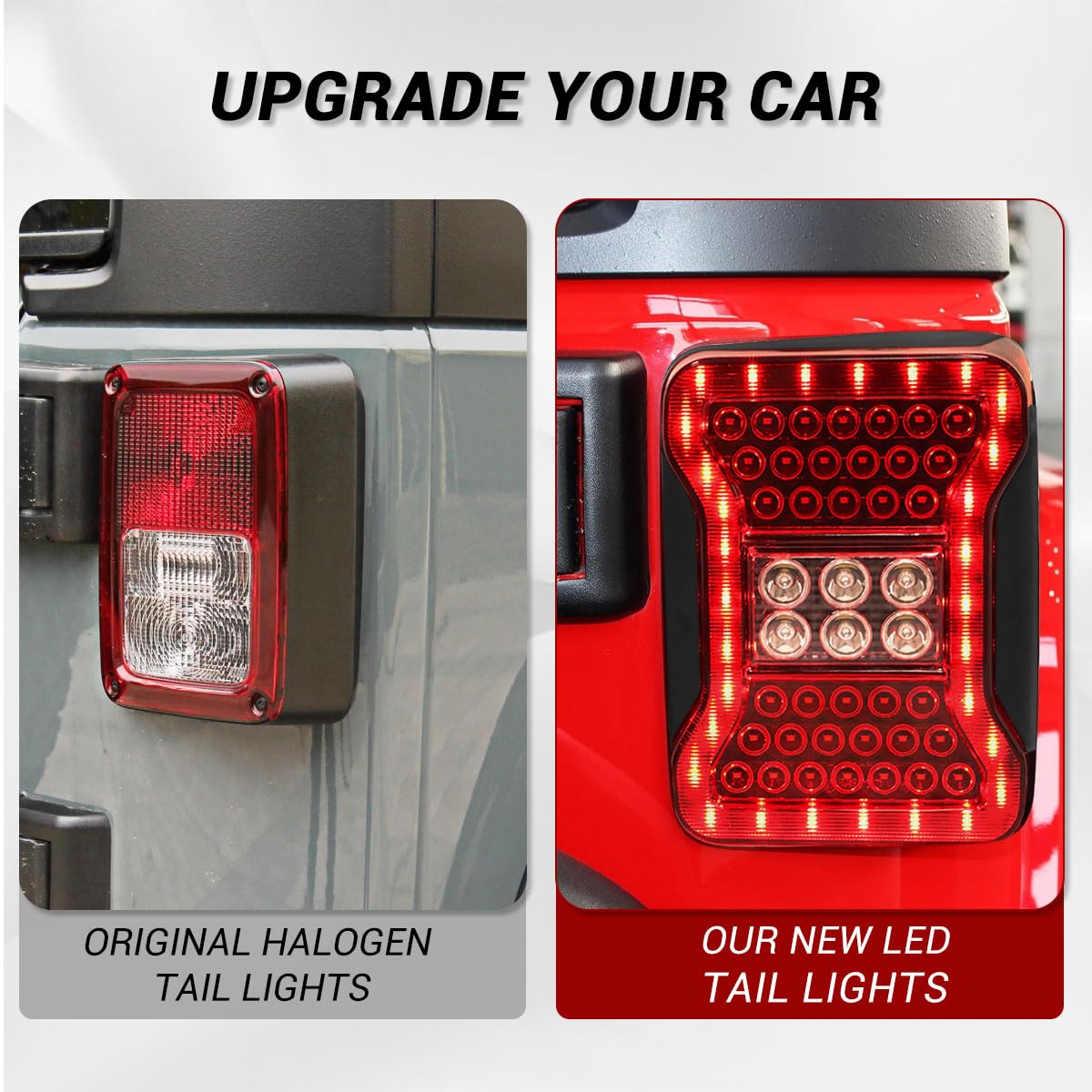 Ensamblaje de luz trasera LED para Wrangler JK & Unlimited - Imagen 6