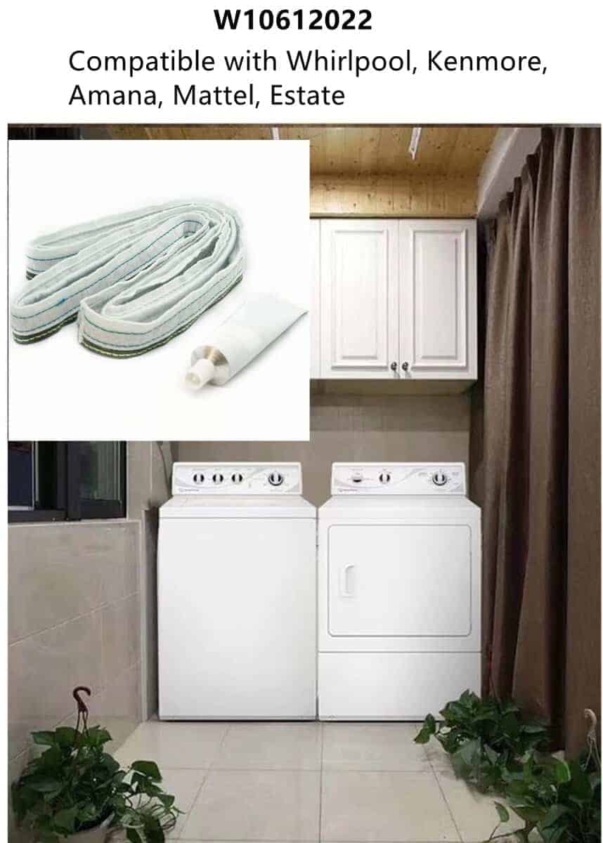 Sello de Fieltro Trasero para Tambor de Secadora W10612022 - Imagen 7