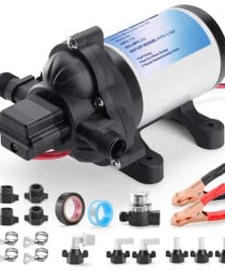 Kit de Bomba de Agua para RV de 12V 20PCS, Bomba de Presión