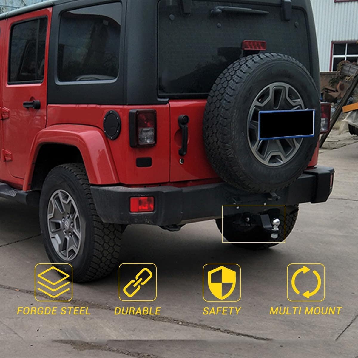 Receptor de remolque trasero para parachoques trasero - Imagen 7