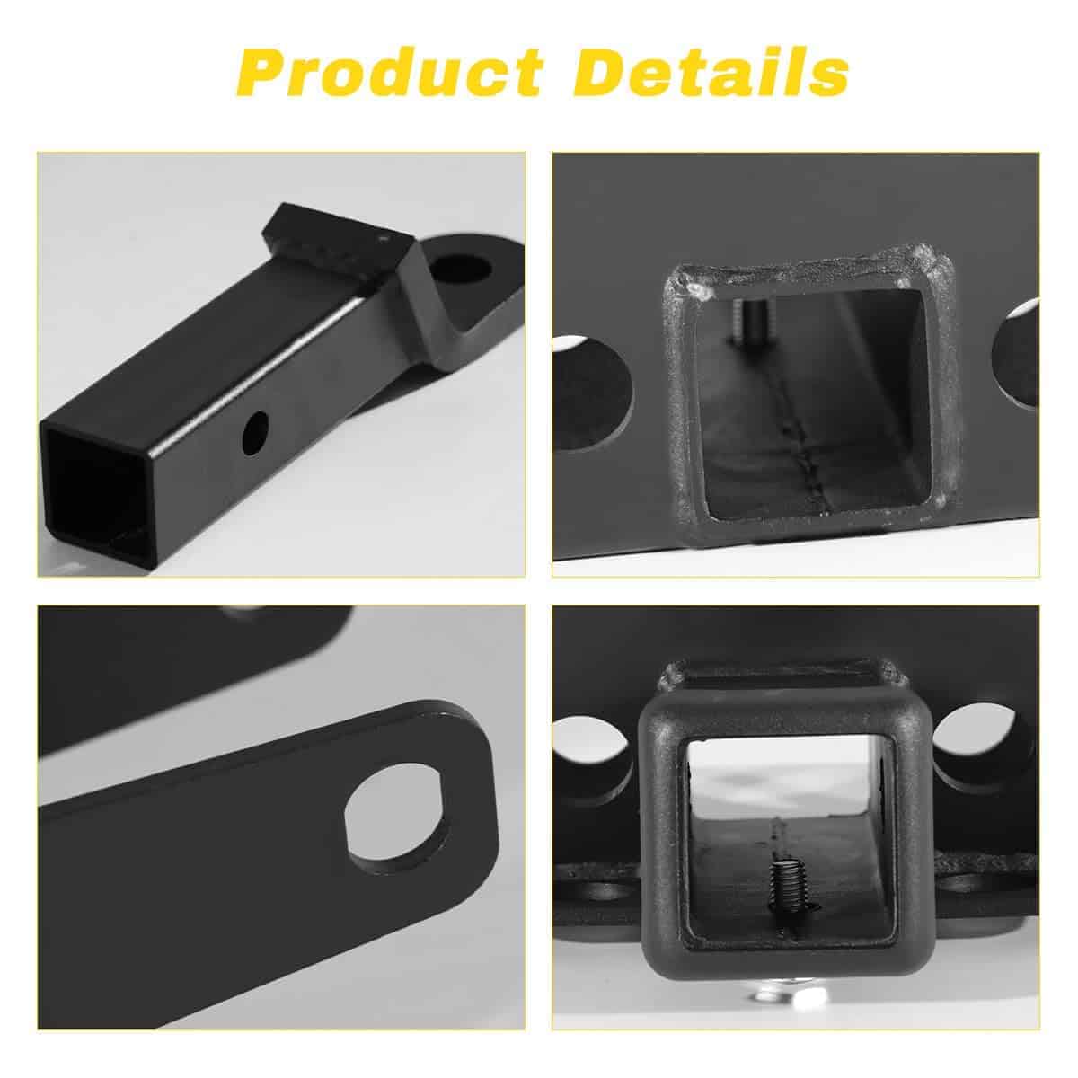 Receptor de remolque trasero para parachoques trasero - Imagen 3