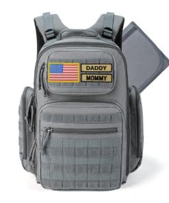 Mochila Para Pañales Militar MIRACOL: Bolso Aprobado por