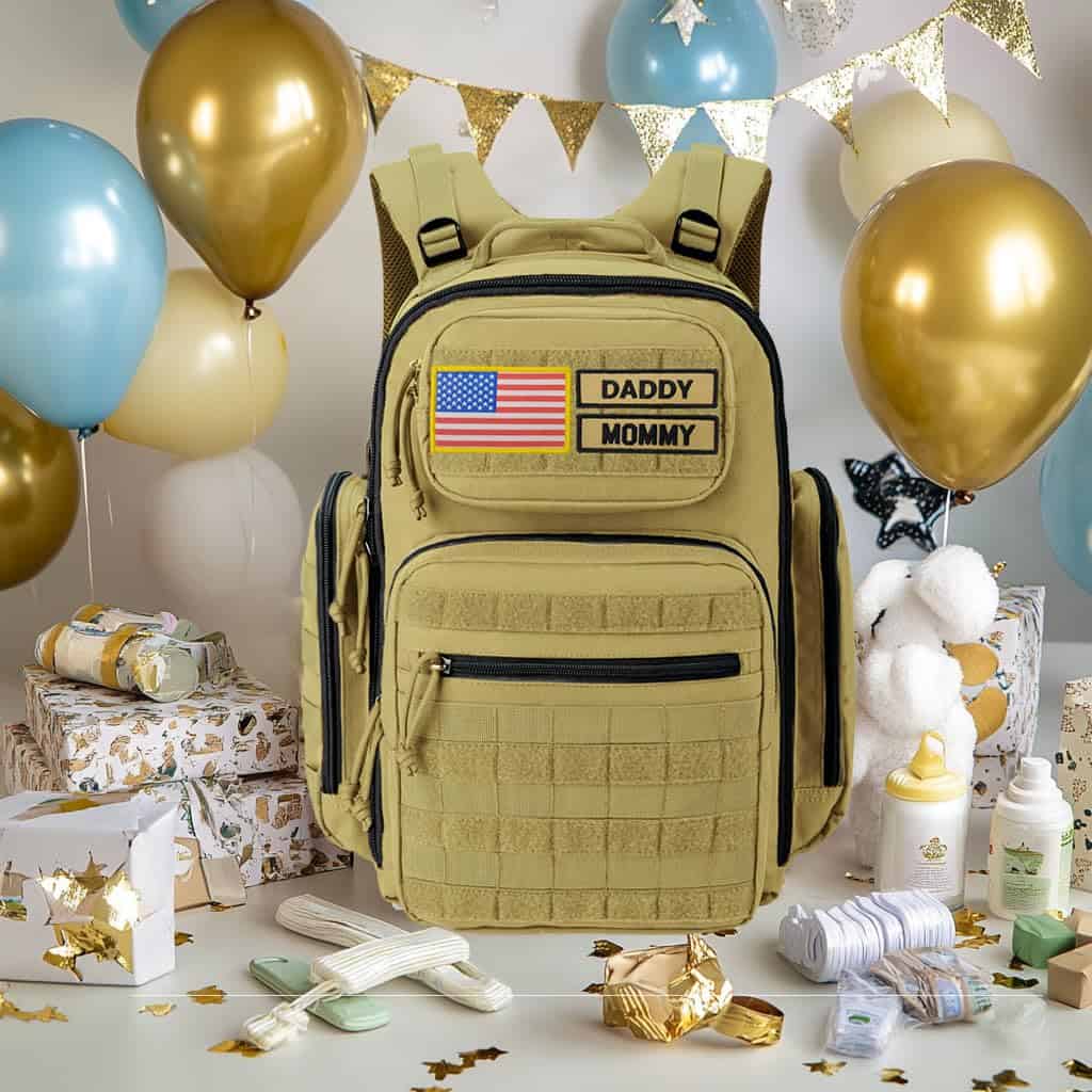 Mochila para Pañales de Bebé con Cambiador - Grande con - Imagen 8