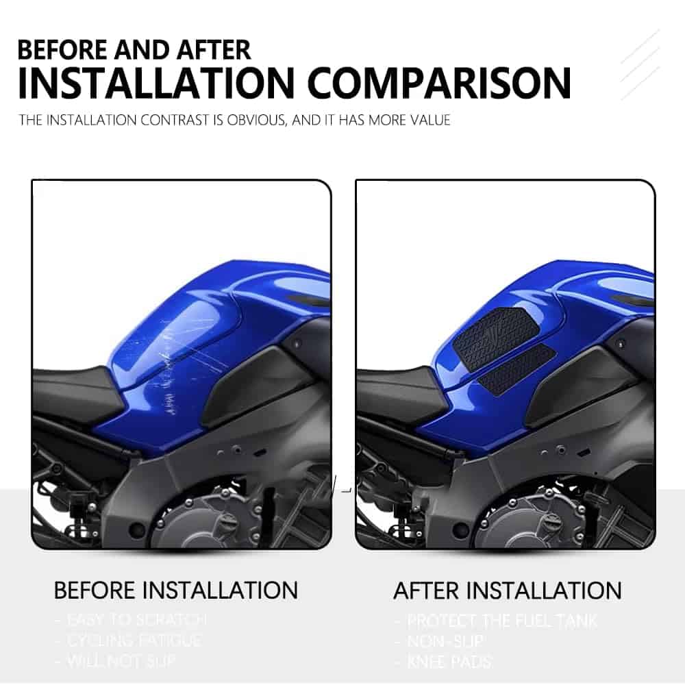 Pad de protección lateral para tanque de combustible para - Imagen 5