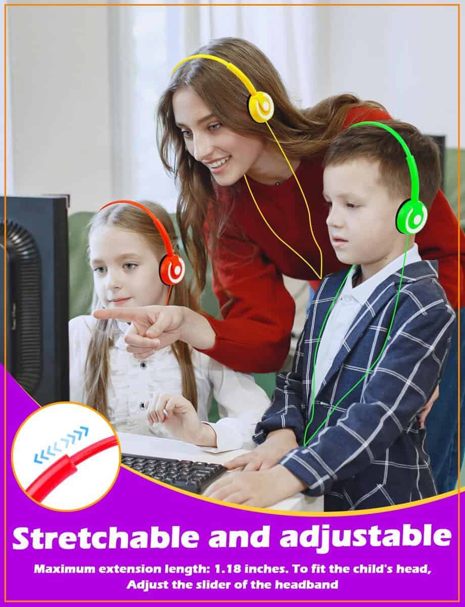 Audífonos a granel para salón de clases CNSZSLZ 15 unidades - Imagen 5